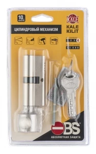 Цилиндровый механизм с вертушкой 164 OBS SCE/90 (40+10+40) mm никель 5 кл. new