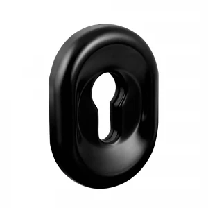 Накладка на цилиндр ESC.C/CRE/OV.12 (ESC-12C) BL черный (1 шт.)