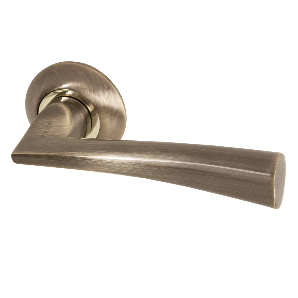 Фото Ручка раздельная R.LD54.Columba (Columba LD80) AB/GP-7 бронза/золото