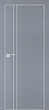 Межкомнатная дверь PX-20  AL кромка с 4-х ст. Серый матовый